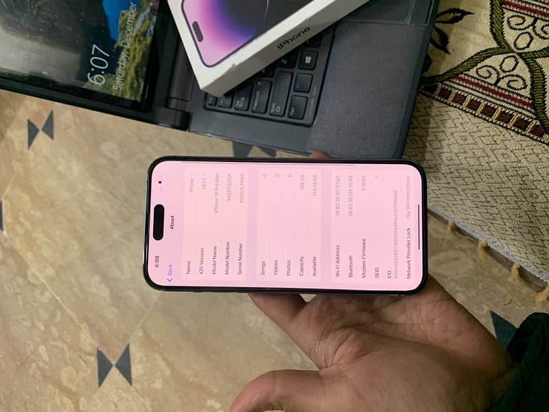 Iphone 14 pro max 128 gb 5