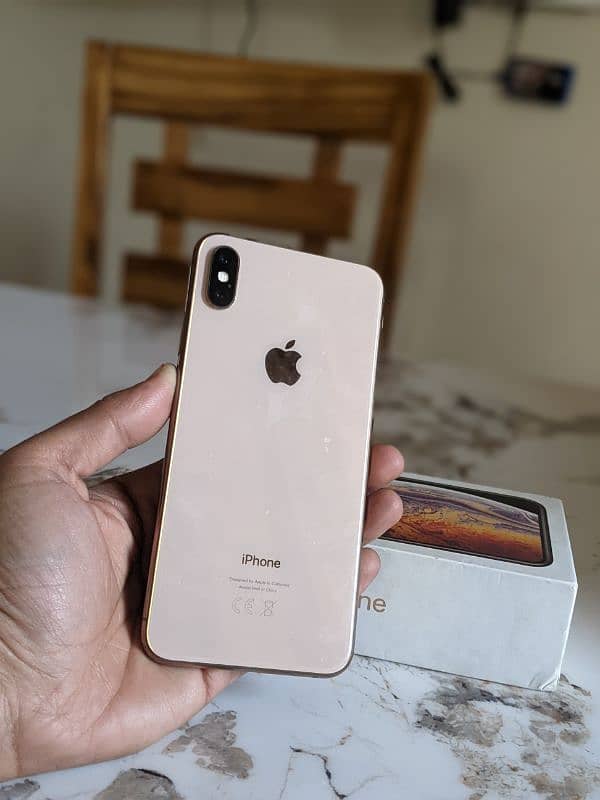 iphone XS Max 9.5/10 256gb PTA Approved with Box 0