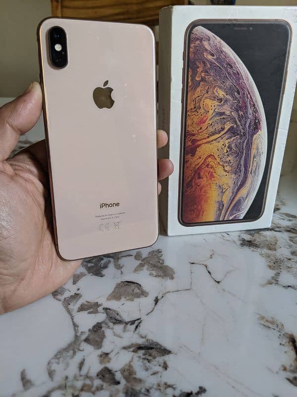 iphone XS Max 9.5/10 256gb PTA Approved with Box 1