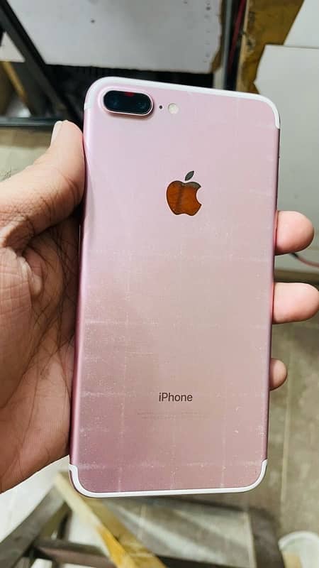 iPhone 7plus with box pta approved 128gb 4