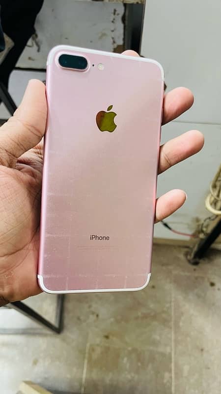 iPhone 7plus with box pta approved 128gb 5