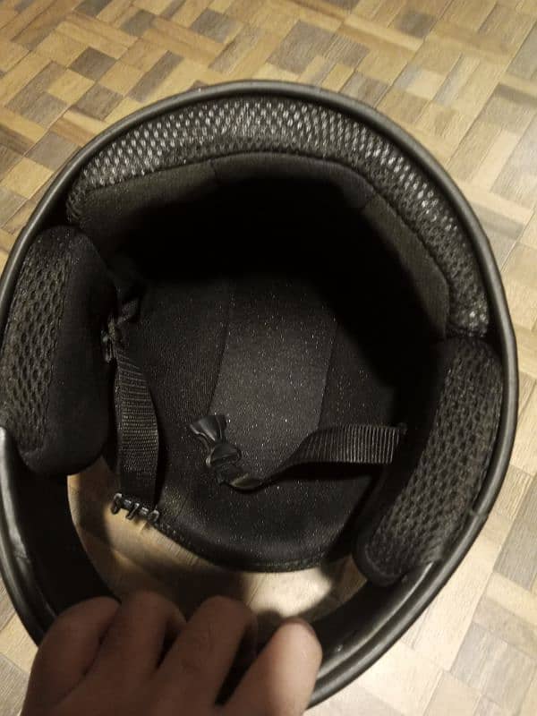 Black bike helmet slightly used 4