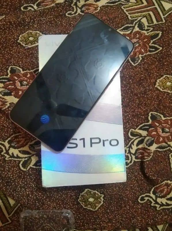 Vivo S1 Pro urgent for sale Ram 8 GB Rom 128 Gb 0