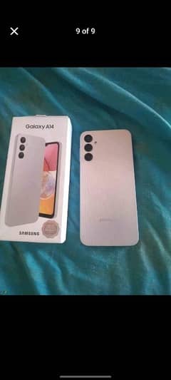 samsung A14 full box condition 10/10