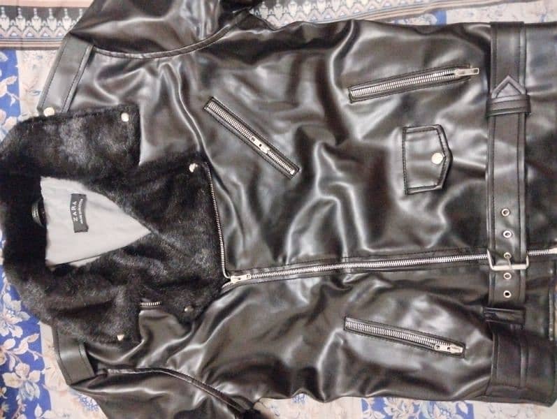 brand new  leather jacket rider urgent sale 0