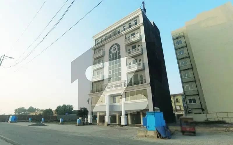 Front View Ground Floor Shop For Rent In Dream Gardens Lahore 4