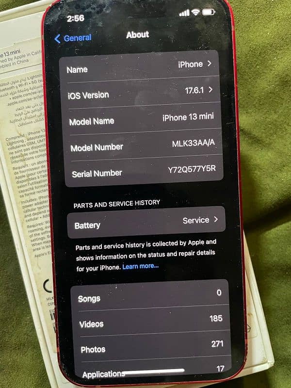 Iphone 13mini 128GB factory unlocked 2