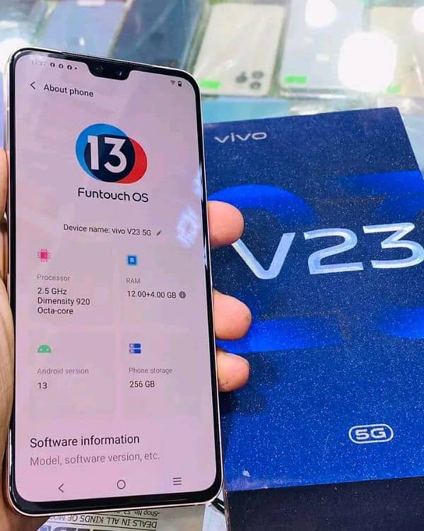 vivo v23.12/256 GB 03230374234 My whatsapp number 1