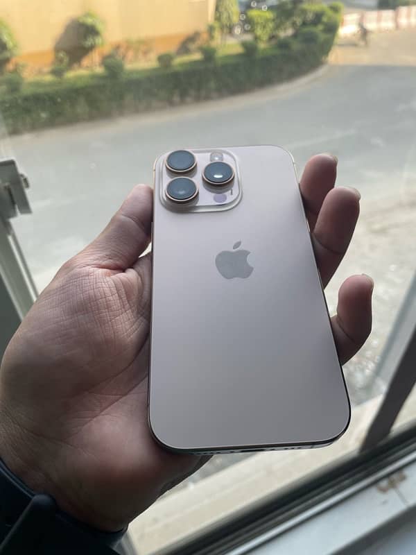 IPHONE 16 PRO 256GB DESERT TITANIUM NON PTA DUBAI MODEL 0