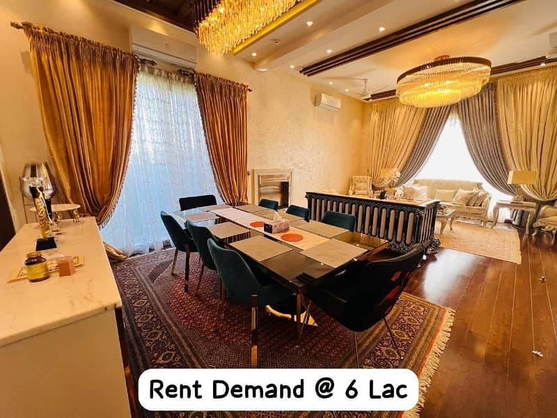 1 Kanal Fully Furnished Luxury House In Dha Phase 7 Hot Location For Rent 1