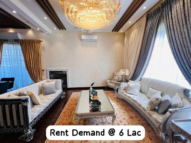 1 Kanal Fully Furnished Luxury House In Dha Phase 7 Hot Location For Rent 4