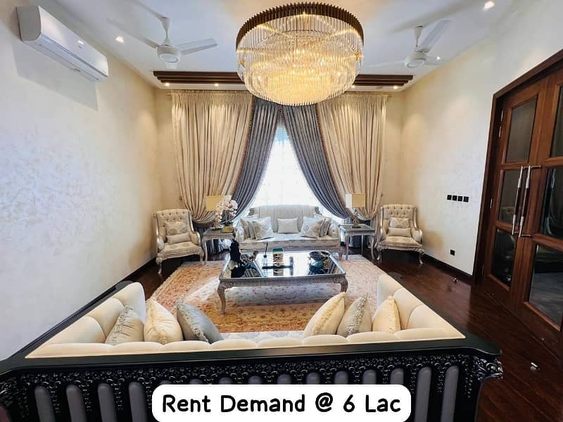 1 Kanal Fully Furnished Luxury House In Dha Phase 7 Hot Location For Rent 5