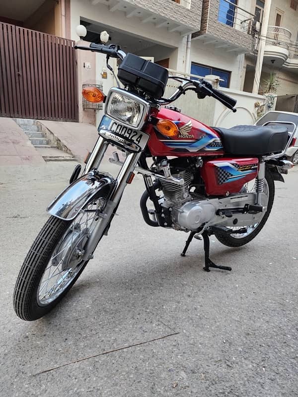 2024 model CG 125 mint condition isb Reg 0