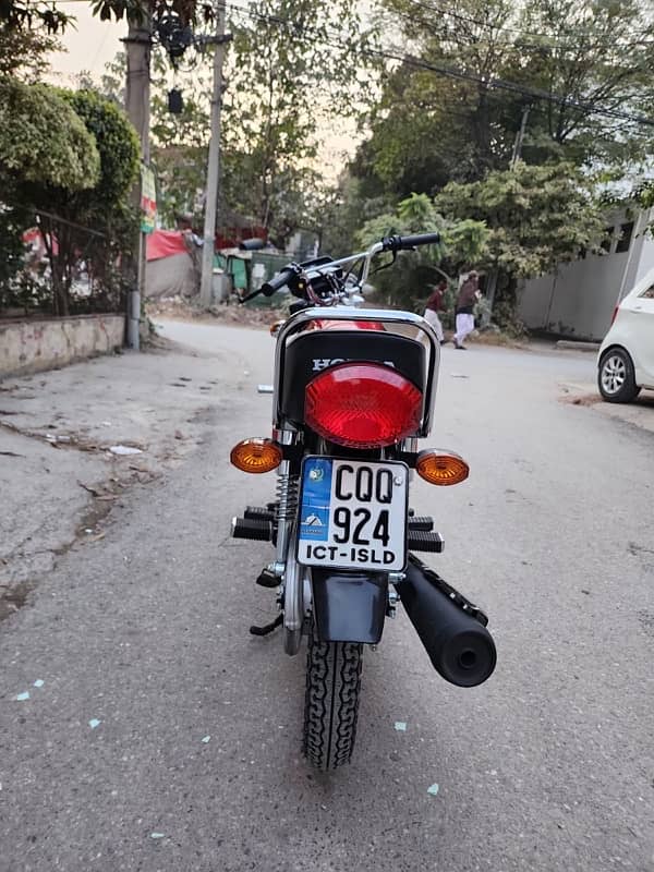 2024 model CG 125 mint condition isb Reg 4