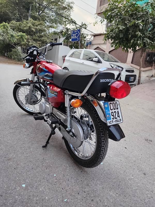 2024 model CG 125 mint condition isb Reg 6