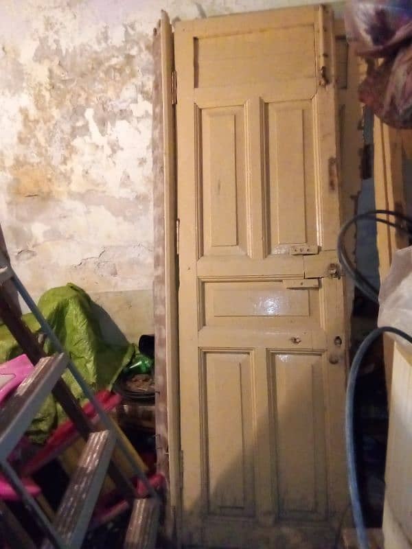 heavy  double Woden door 03204850302 4