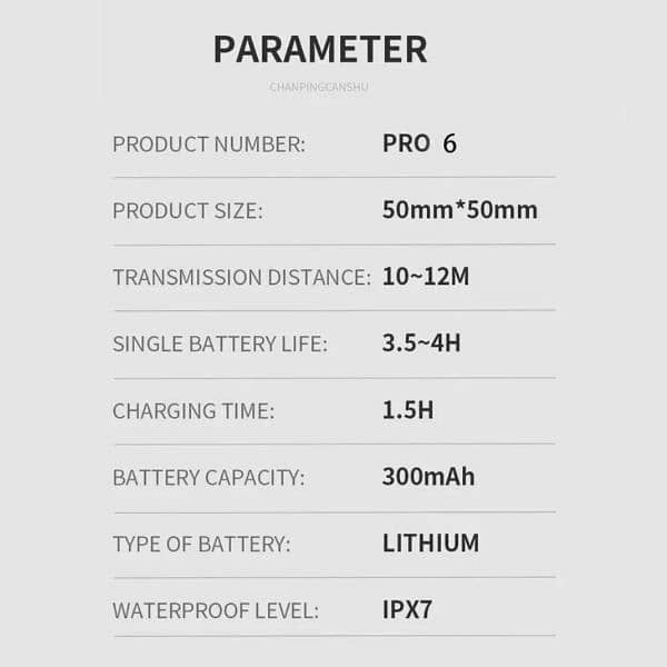 long lasting battery with fast charge ear buds 4