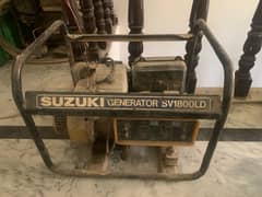 1 generator 1 water pump