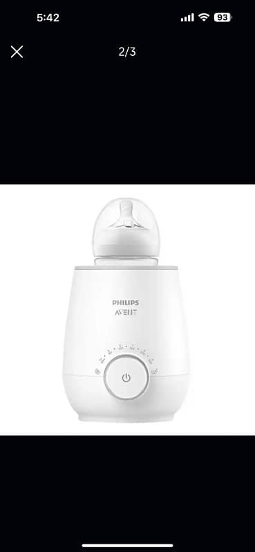 Avent bottle warmer 0