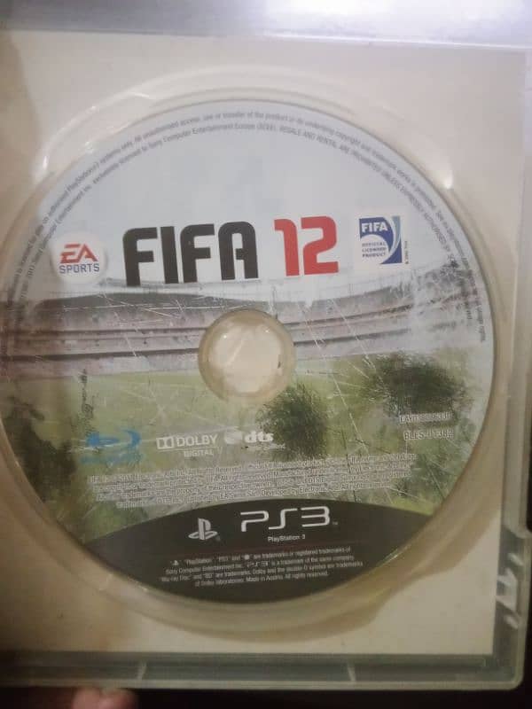 FIFA 12 Game CD For PS3 2