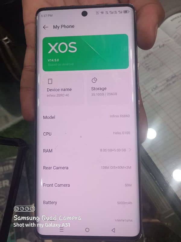 Infinix Zero40 - Condition 10/10 3