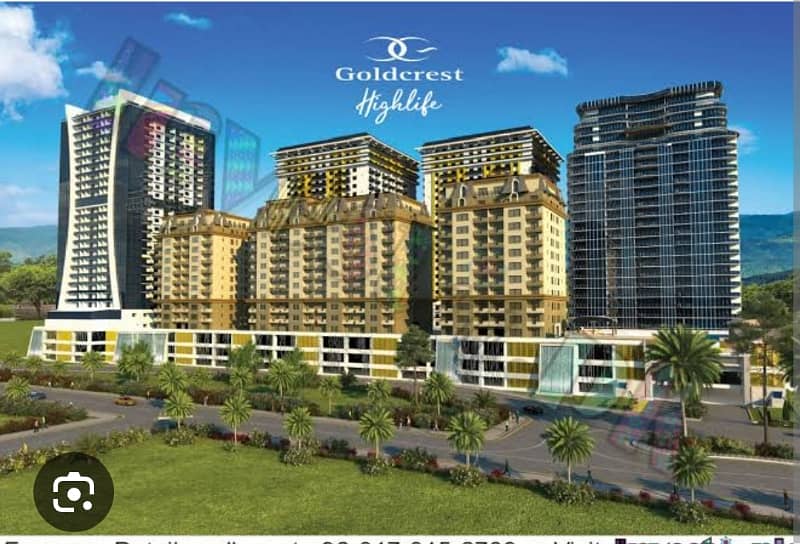 Most Luxuries 2 Bed Apartment In Goldcrest Views-2 Tower -A Roof Top Swimming Pool Available For Sale Near GIGA Mall DHA Phase-II Islamabad. 3