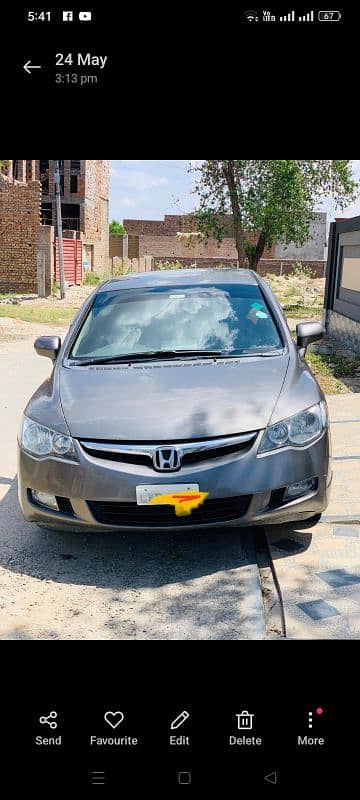 Honda Civic Prosmetic 2009 0