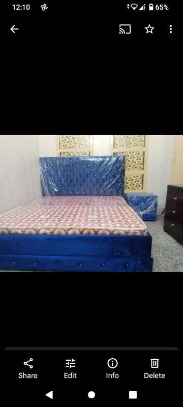 Bed , Dressing & mattress in good condition( 03027301638) 0