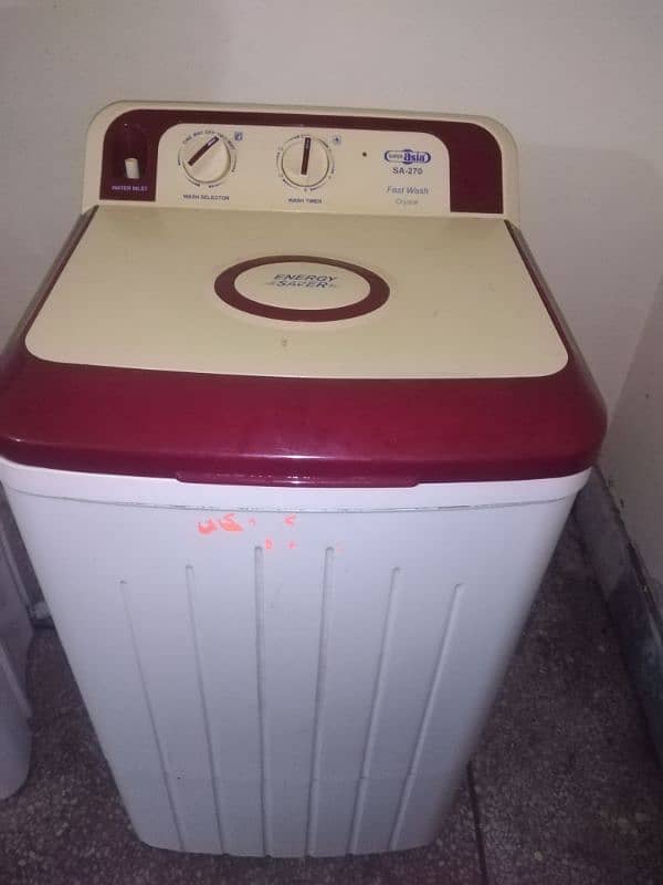 Original Super Asia SA 270 Washing Machine  in good working condition 4