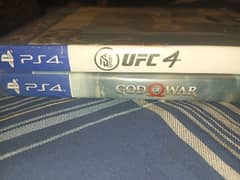 ps4 games, God of war, UFC 4