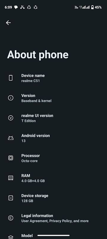 Realme C51 4 GB RAM 128 GB Memri 1