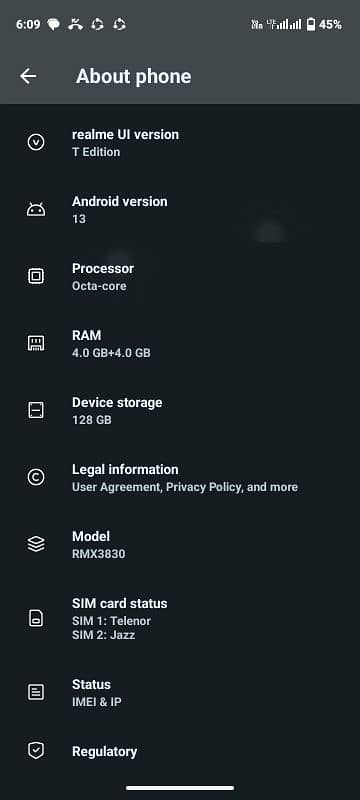 Realme C51 4 GB RAM 128 GB Memri 2