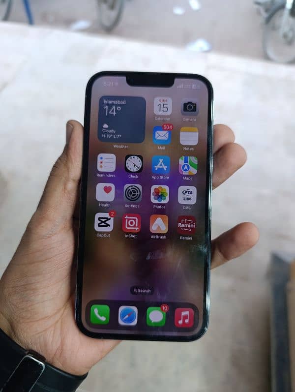 I phone 13 pro Official PTA Approved 128gb with orignal box 4