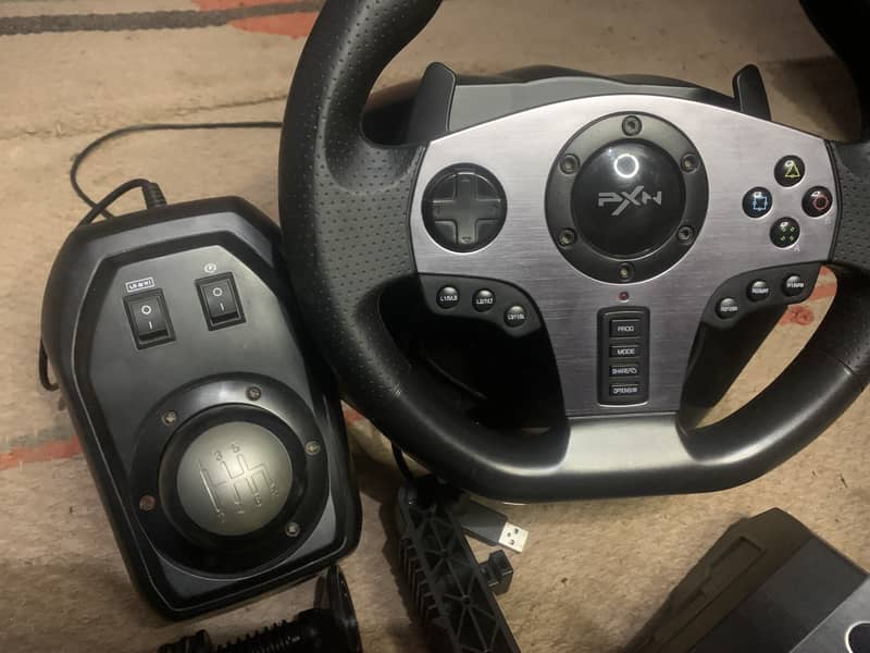 Pxnv9 gaming steering wheel 2