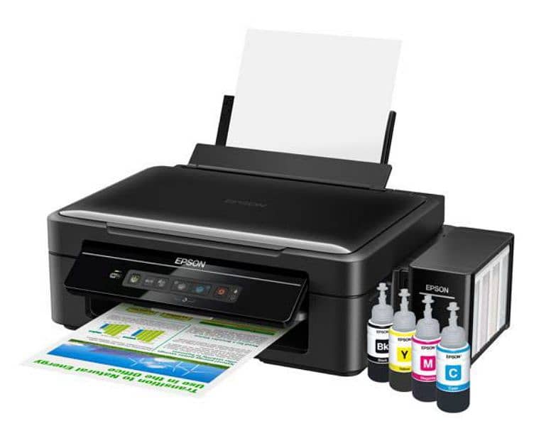 Epson L 365 Wi-Fi printer  color black print All-in-one printer 0