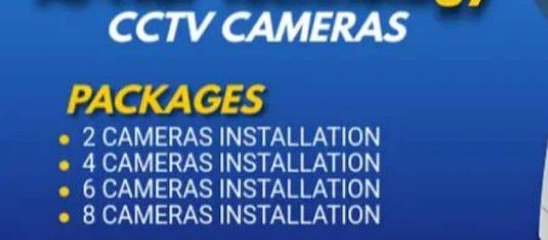 2 CCTV CAMERA installment package 1