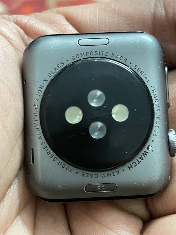 Apple watch Display Damaged Series 1 42mm - 7000 series - Ion x Glass 4