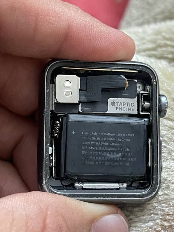 Apple watch Display Damaged Series 1 42mm - 7000 series - Ion x Glass 8