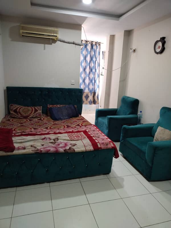 Per day. Studio full furnished flats available for rent 3