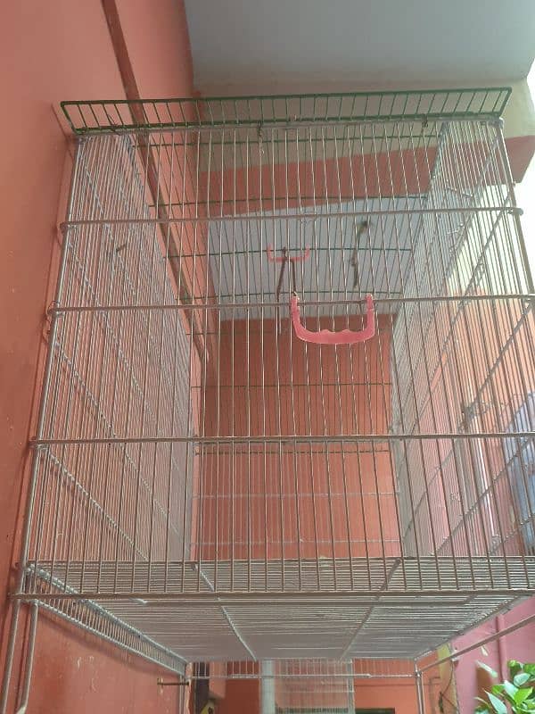 only cage add  tray and food box birds kyliya contact karyen l 5