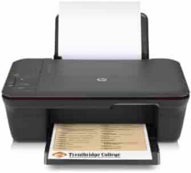 Hp Deskjet 1050 printer  colour black print all-in-one printer 3