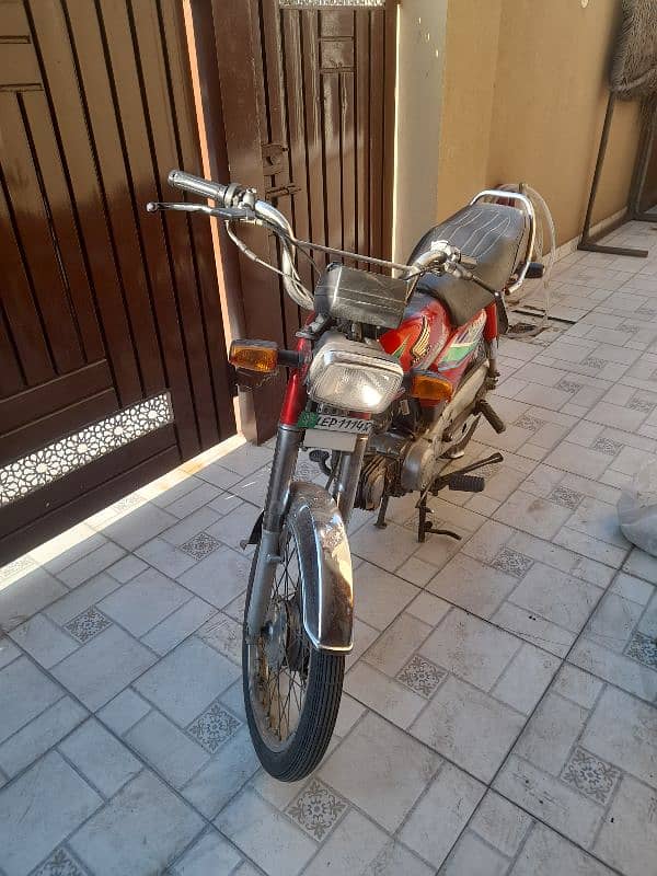 Honda cd 70 2017 average condition 5