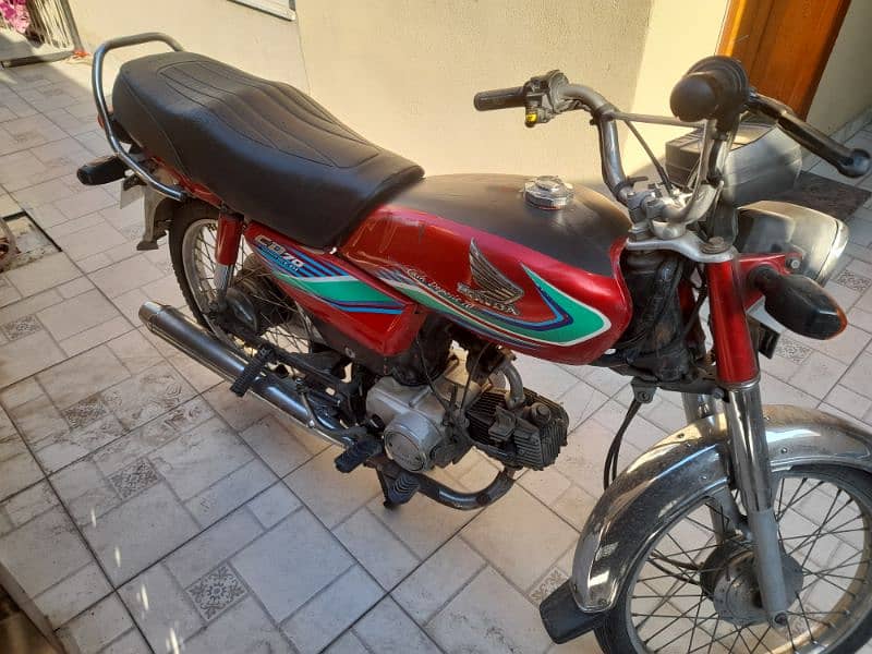 Honda cd 70 2017 average condition 8