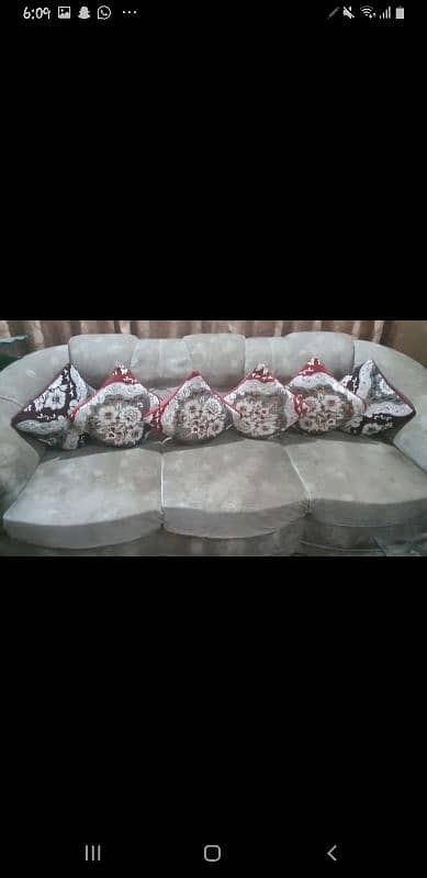 5 seater sofa set nice condition 5