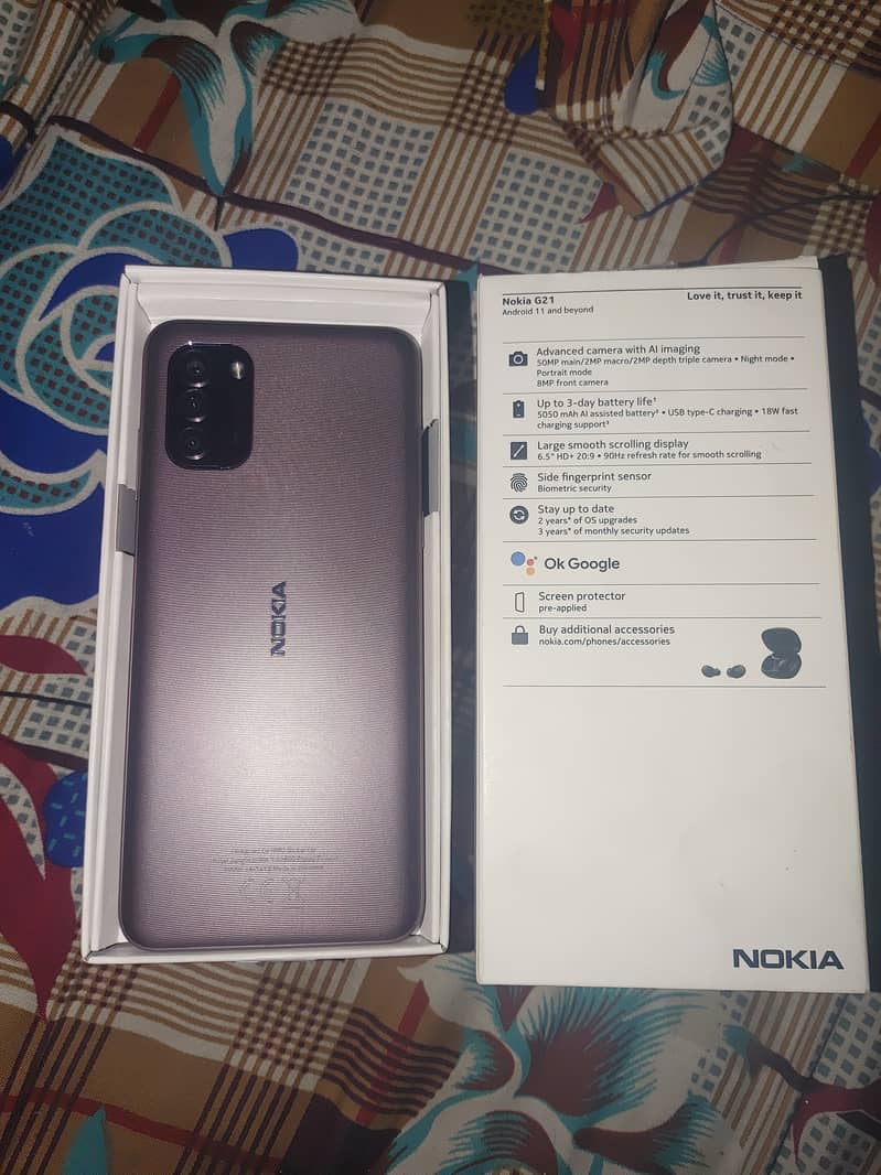 Nokia G21 betreen oppo vivo tecno 6