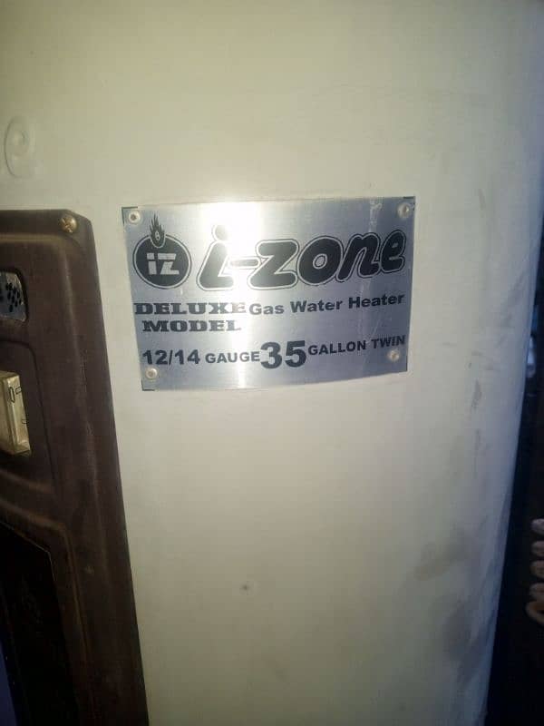 I zone geyser for sale 35 gallan 12/14 guage 3