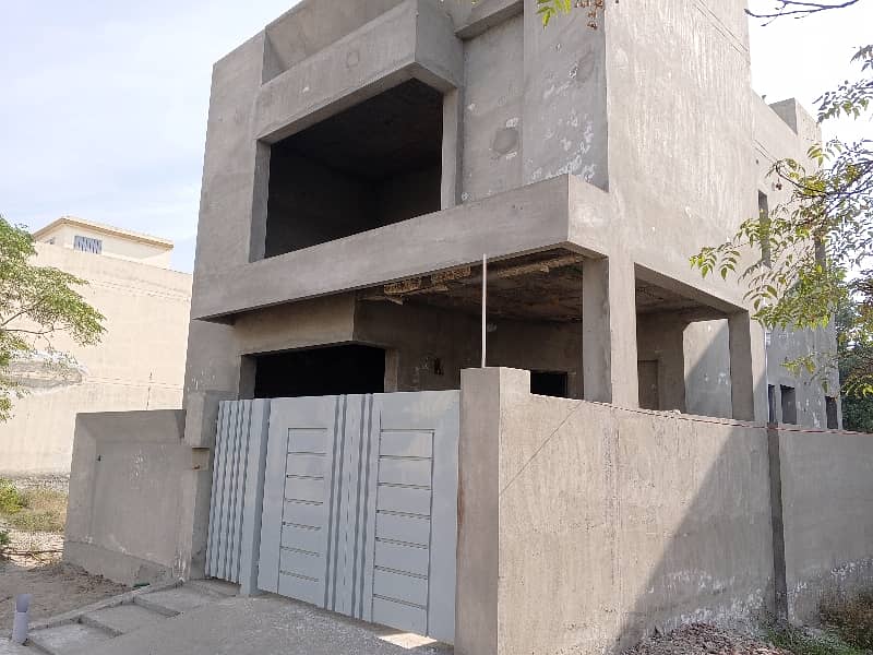 5 MARLA GRAY STRUCTURE HOUSE FOR SALE IN DHA RAHBAR BLOCK M 0