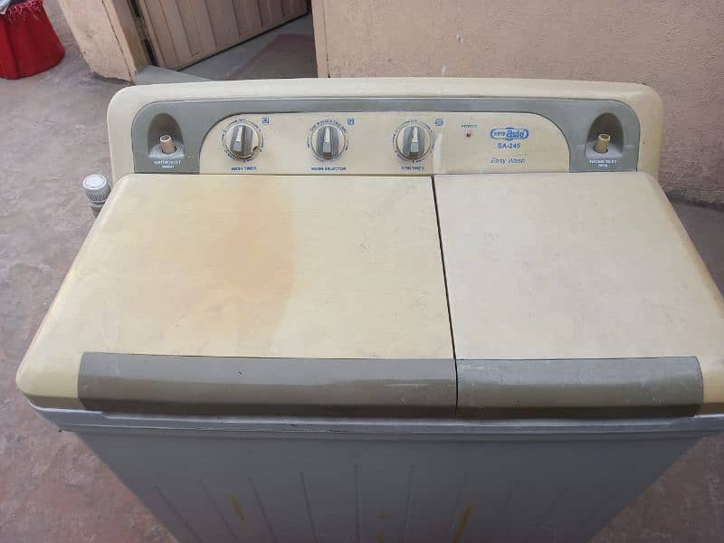 super Asia washing machine & dryer 1