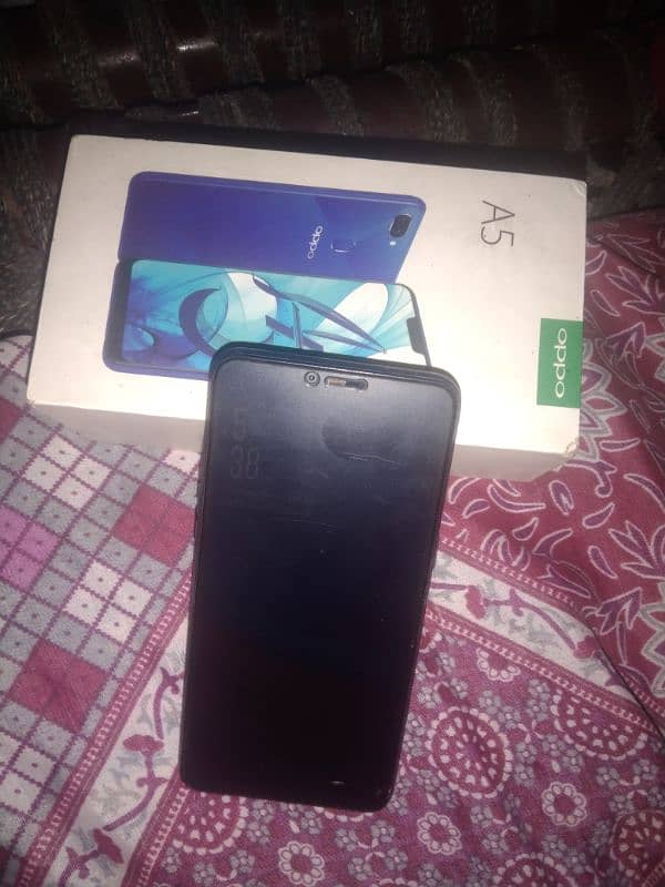 oppo a5 4/32 PTA Sy  block with box 2