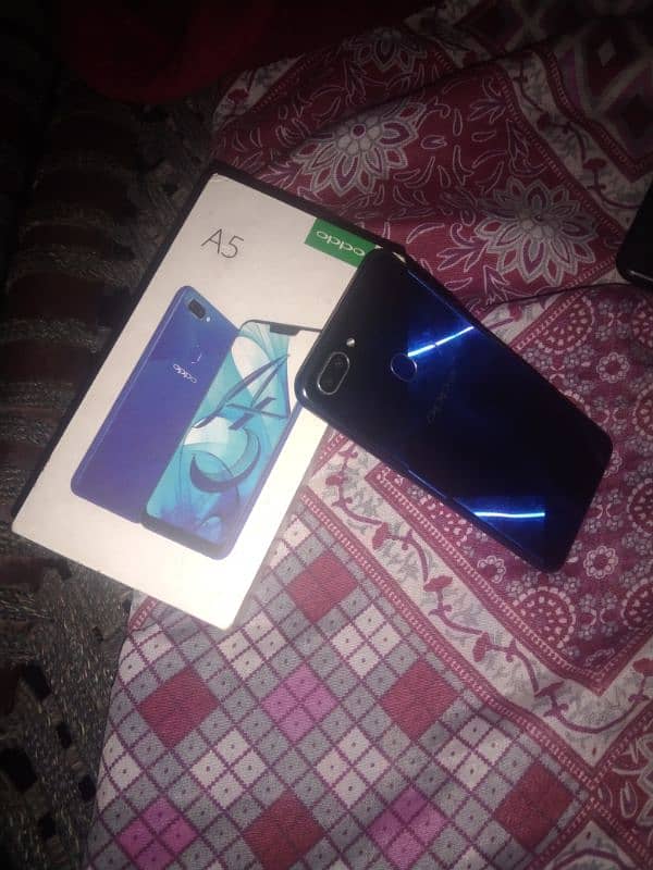 oppo a5 4/32 PTA Sy  block with box 3